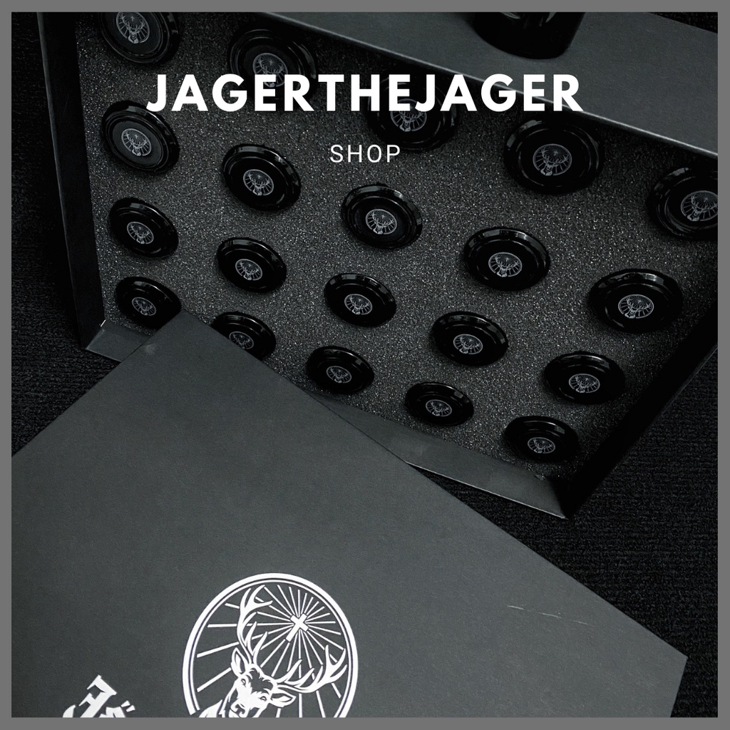 Set ly shot xanh Jagermeister  | Ly shot uống rượu Jagermeister
