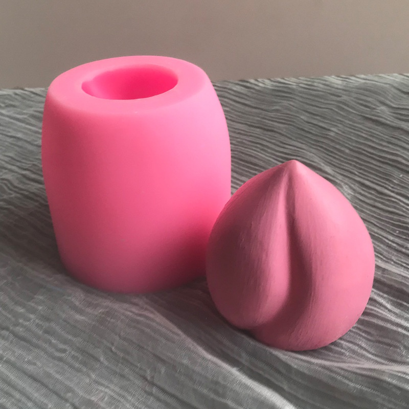 Khuôn Làm Bánh Tạo Hình Trái Đào 3D Độc Đáo Tiện Dụng