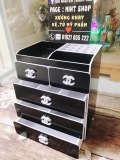 Tủ đựng mỹ phẩm đa năng 5 tầng