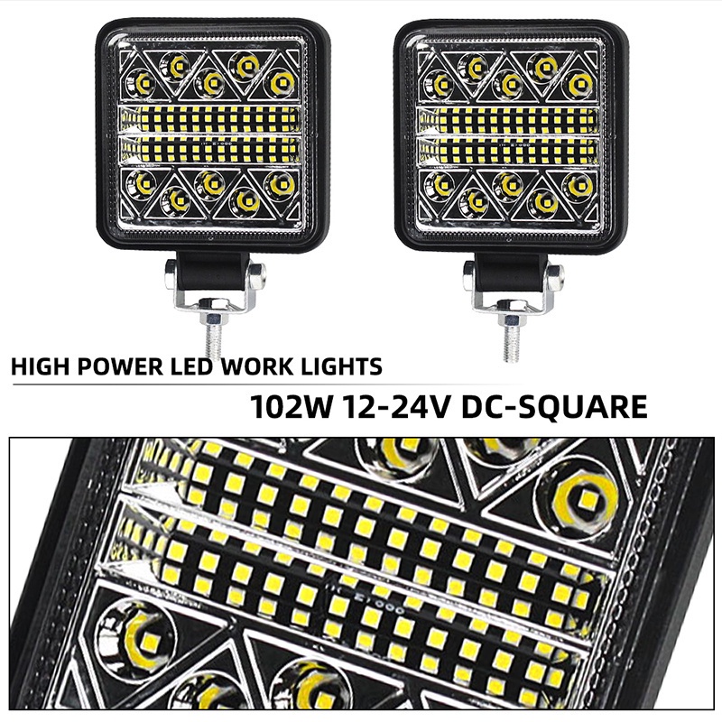 Đèn làm việc Kevanly cho xe hơi 12-24v 102W
