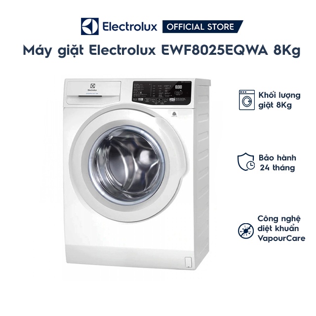 Máy giặt Electrolux EWF8025EQWA 8Kg