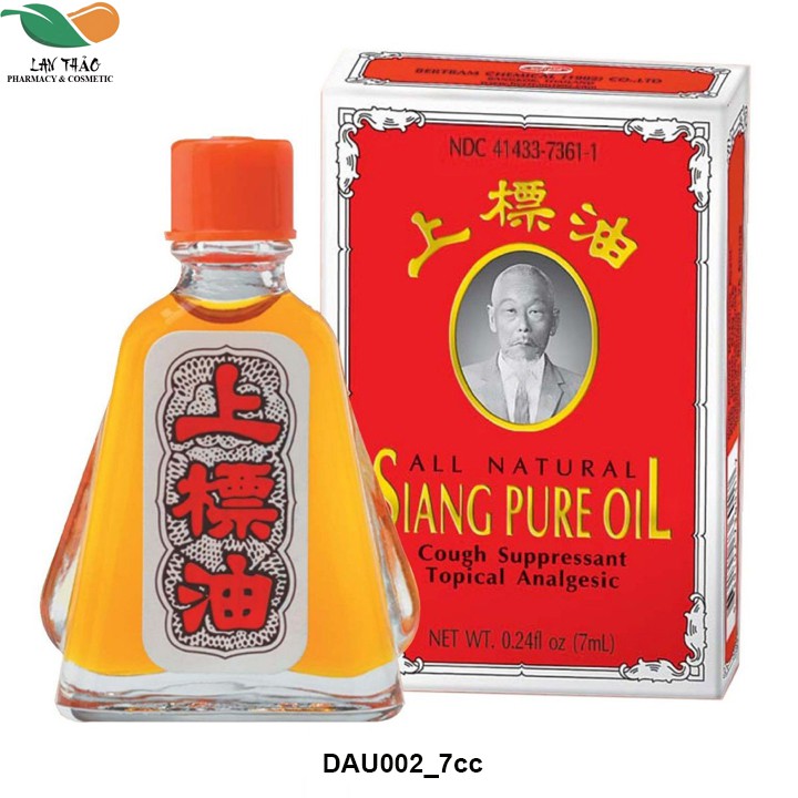 Dầu gió Siang pure oil chữ vàng Thái Lan 3ml và 7ml chính hãng giá sỉ