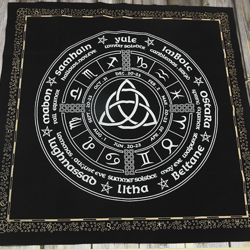 Khăn Trải Bàn Bài Tarot Hình Vuông Tiện Dụng
