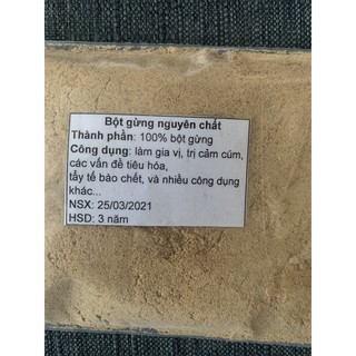 Bột gừng nguyên chất 50g