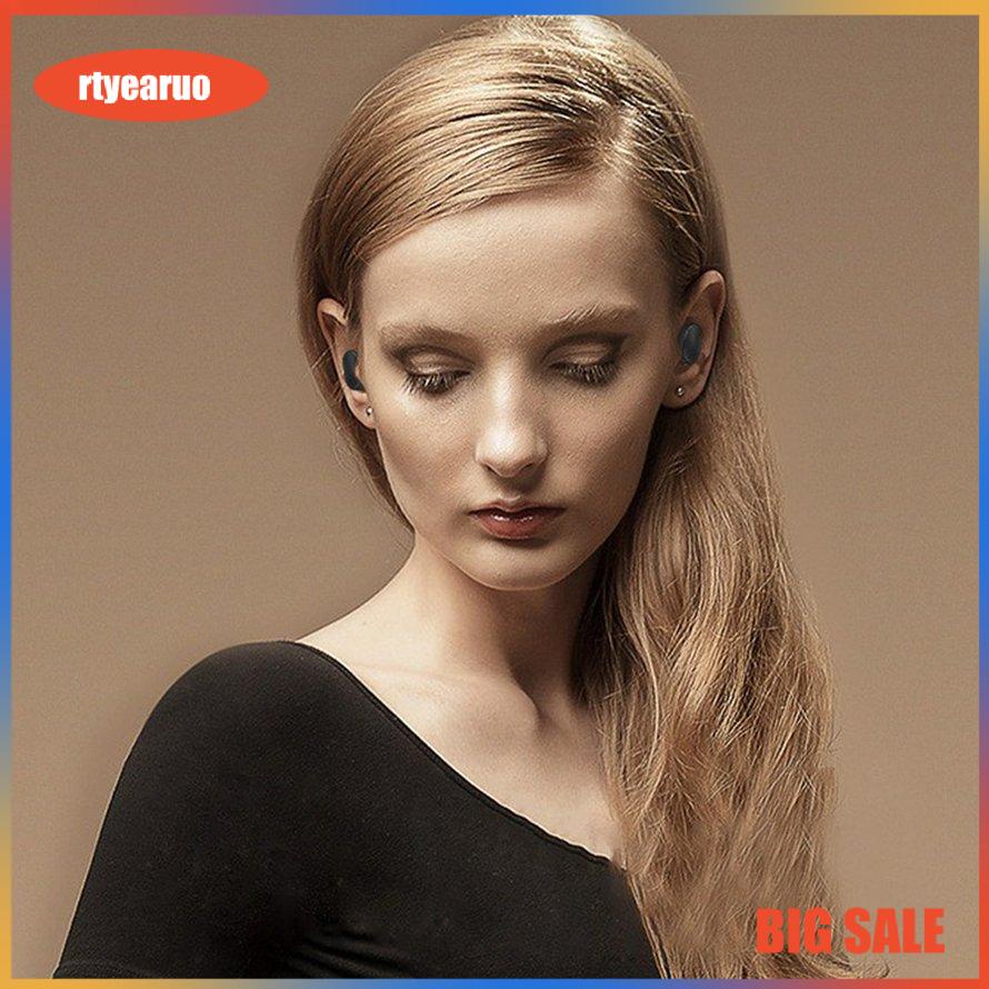 Stereo Earbud Headphones In-ear Earphones Wireless Earphones With Charging Box