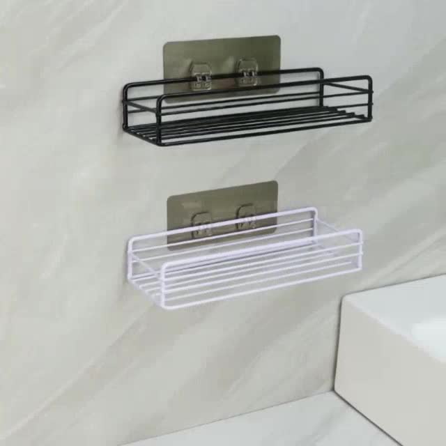 kệ chữ nhật sơn tĩnh điện để đồ nhà tắm[ hàng loại 1 khung kim loại cứng cáp] Mã CNS 04+ 1 miếng dán thiếc đôi | BigBuy360 - bigbuy360.vn