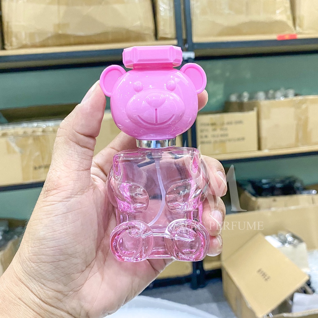 Chai đựng nước hoa thủy tinh cao cấp 30ml kiểu Gấu nhiều màu