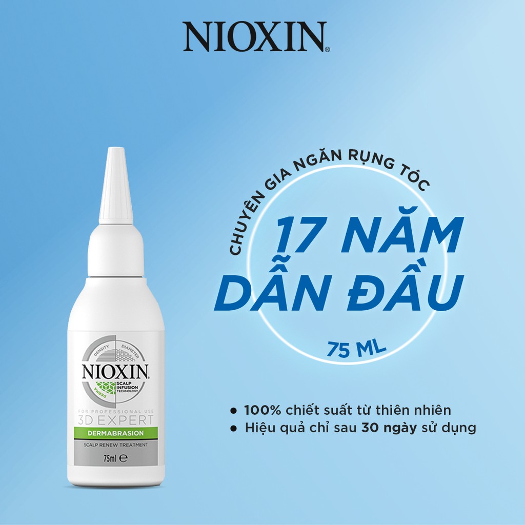 Dưỡng Chất NIOXIN giúp ngăn ngừa rụng và Thoáng mát tóc Scalp Renew Treatment 75ml