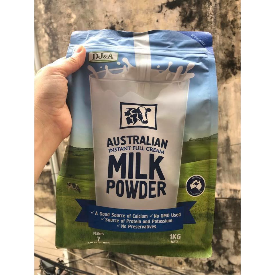 Sữa DJ&A hàng Úc gói 1000gr