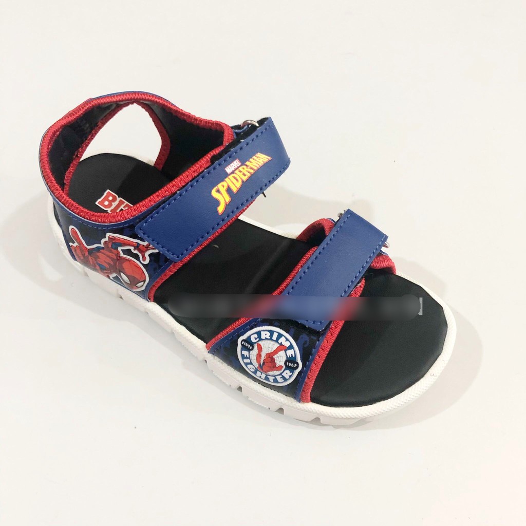 (Size 29-35) Sandal bé trai Spiderman đế cao su DTB 073411