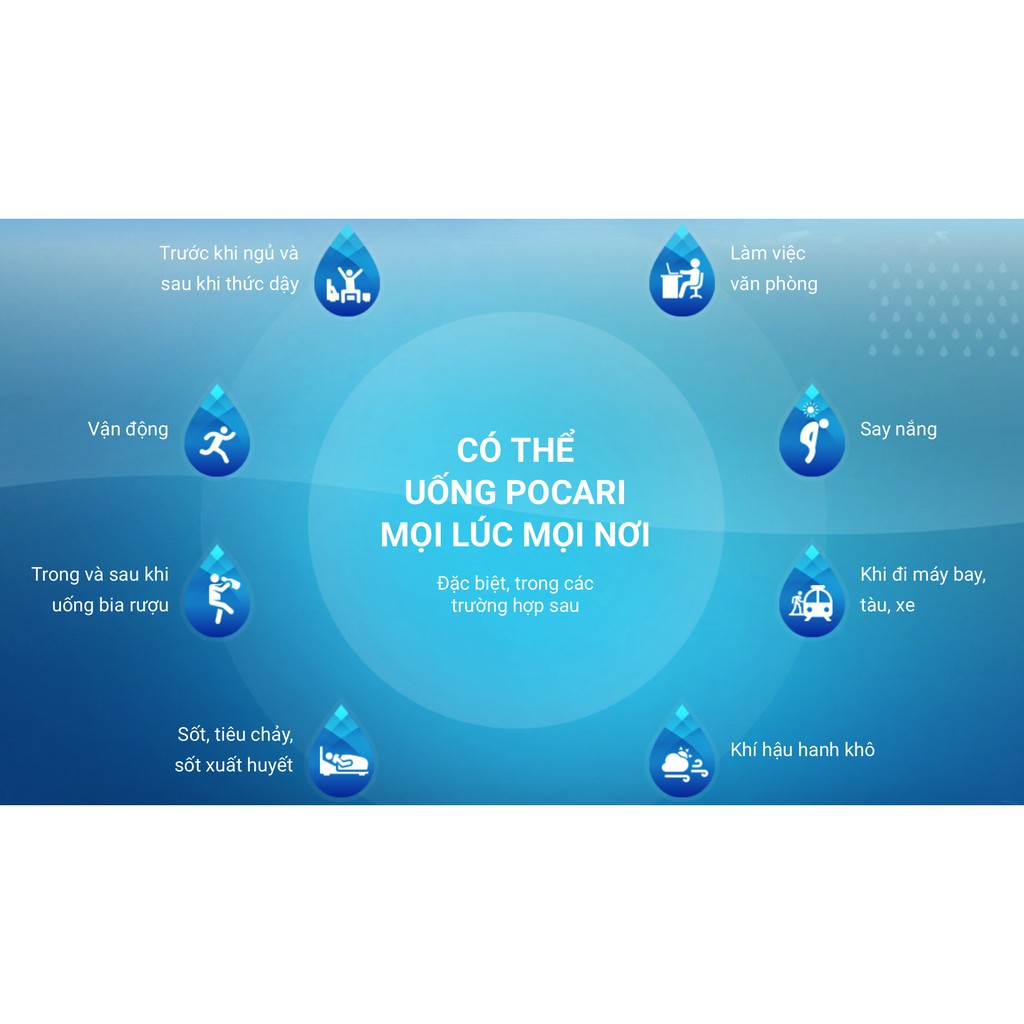 Pocari Sweat dạng bột - Thức uống bổ sung Ion Bột Pocari đến từ Nhật Bản