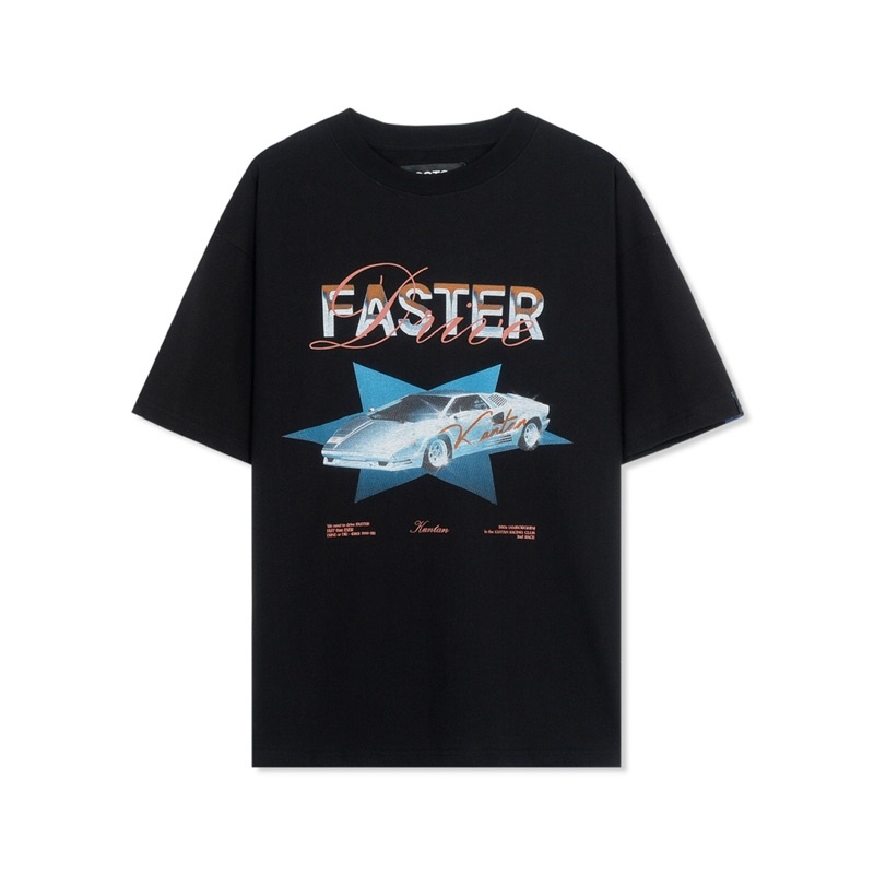 Áo thun tay ngắn cổ tròn DRIVE FASTER