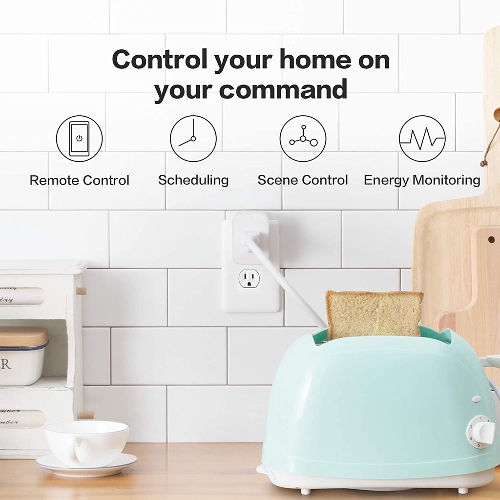 Ổ cắm điện thông minh tiêu chuẩn Mỹ Aqara Smart Plug  ZNCZ12LM Phiên Bản Zigbee - Cần có Hub, tương thích HomeKit