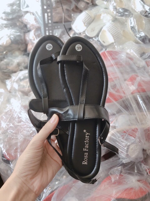 Sandal xỏ ngón quai ngang YZ