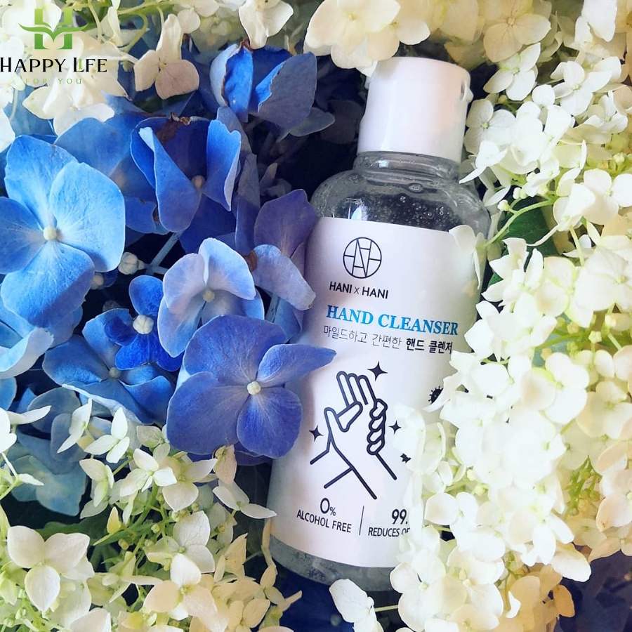 Gel rửa tay khô HANI x HANI 100ml hương mát dịu, nhập khẩu Hàn Quốc, diệt 99,9% vi khuẩn,  Happy Life for Yiou | BigBuy360 - bigbuy360.vn