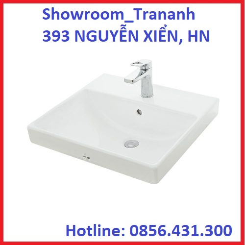 CHẬU LAVABO TOTO LT710CSR/ LT710CTR, CHẬU Rửa Mặt TOTO Đặt Bàn Dương Vành.
