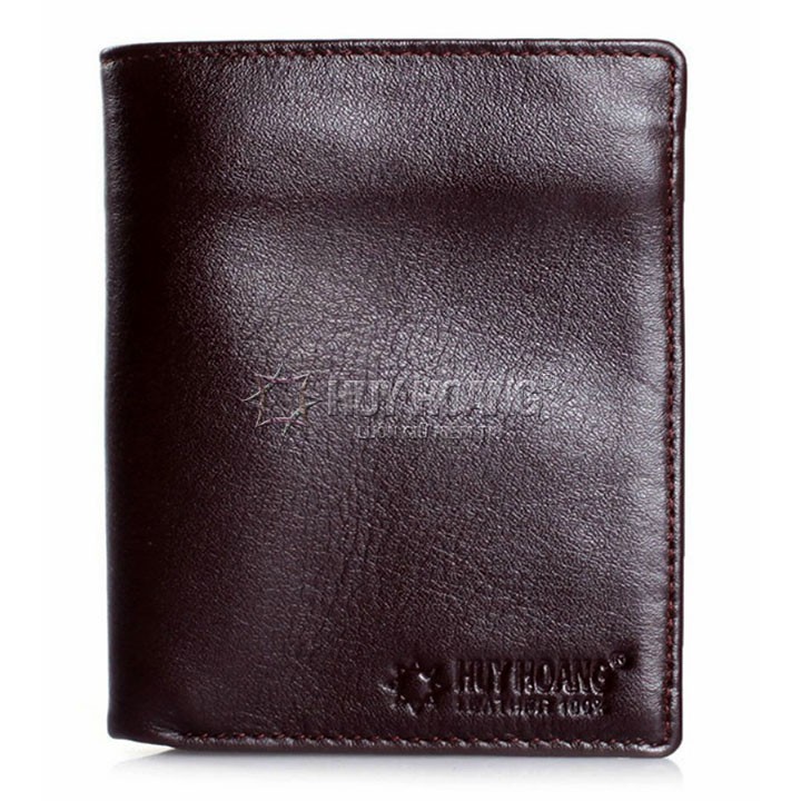 Bóp &amp; Dây nịt nam Huy Hoàng da bò màu nâu HP2109-HP4121