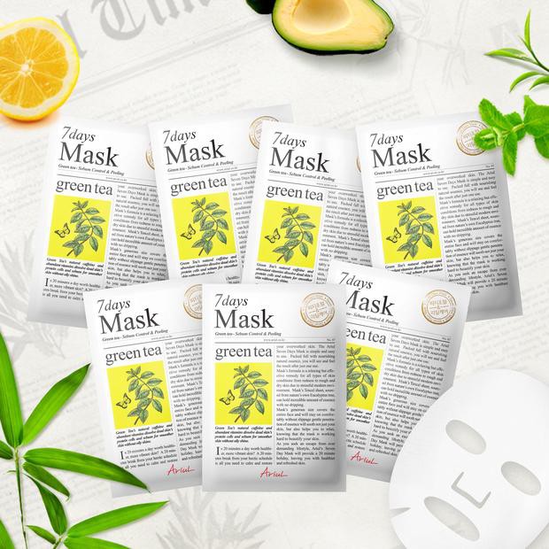 [Mã COSDEP -8% ĐH250k]Mặt Nạ 7 Ngày Tinh Chất Thiên Nhiên Ariul 7days Mask 20g