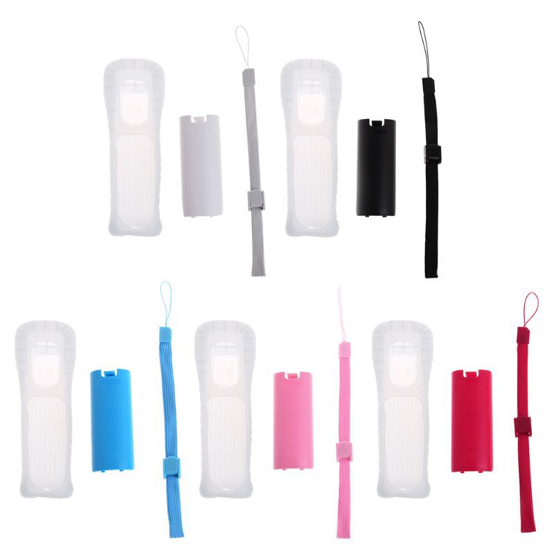 STAR✨Protective Silicone Cover Case Battery Back Door Shell Kit for Nintendo WII Remote Controller