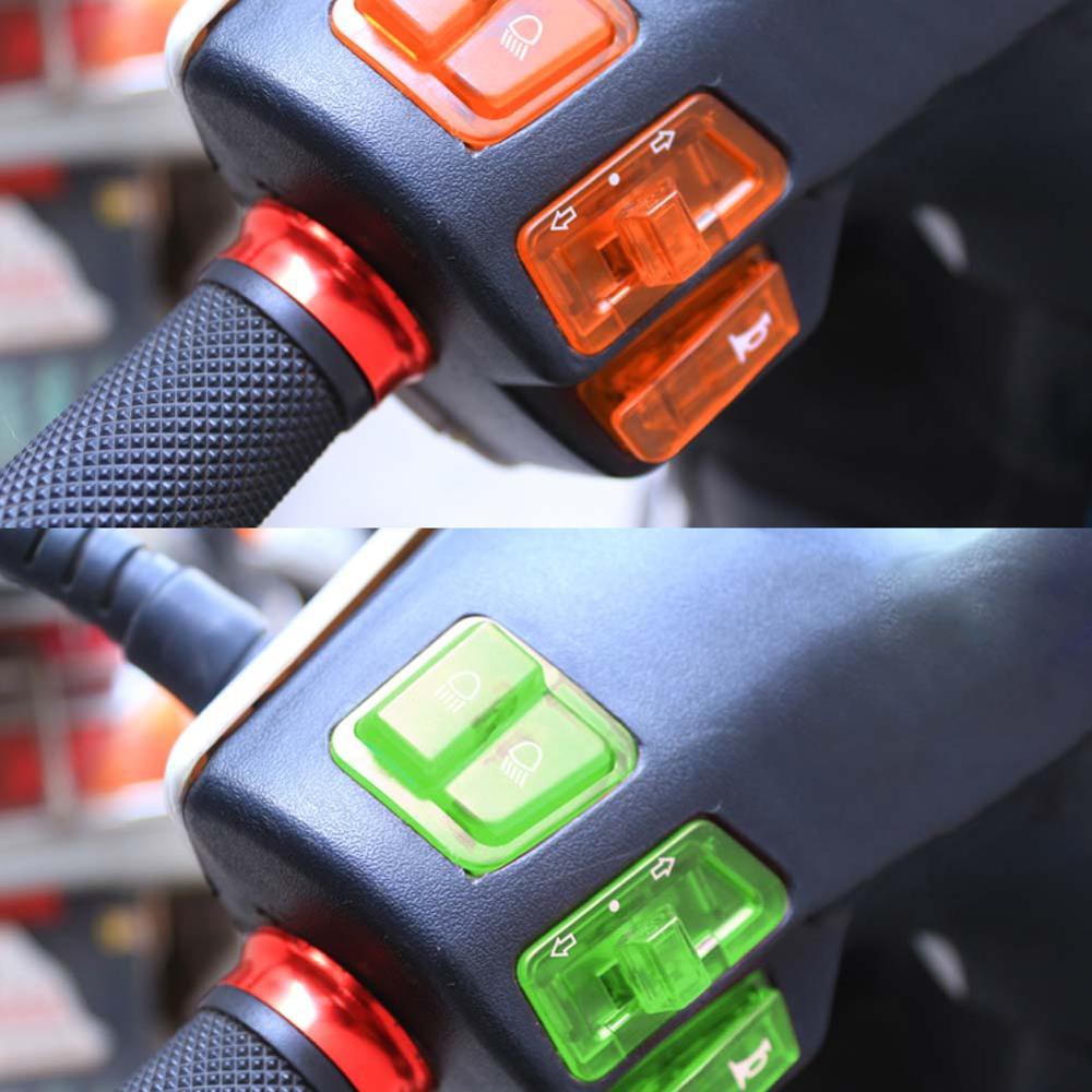 Set 5 Công Tắc Đèn Pha / Còi Báo Rẽ Dành Cho Xe Mô Tô honda wave alpha 110 cx sym bunos100