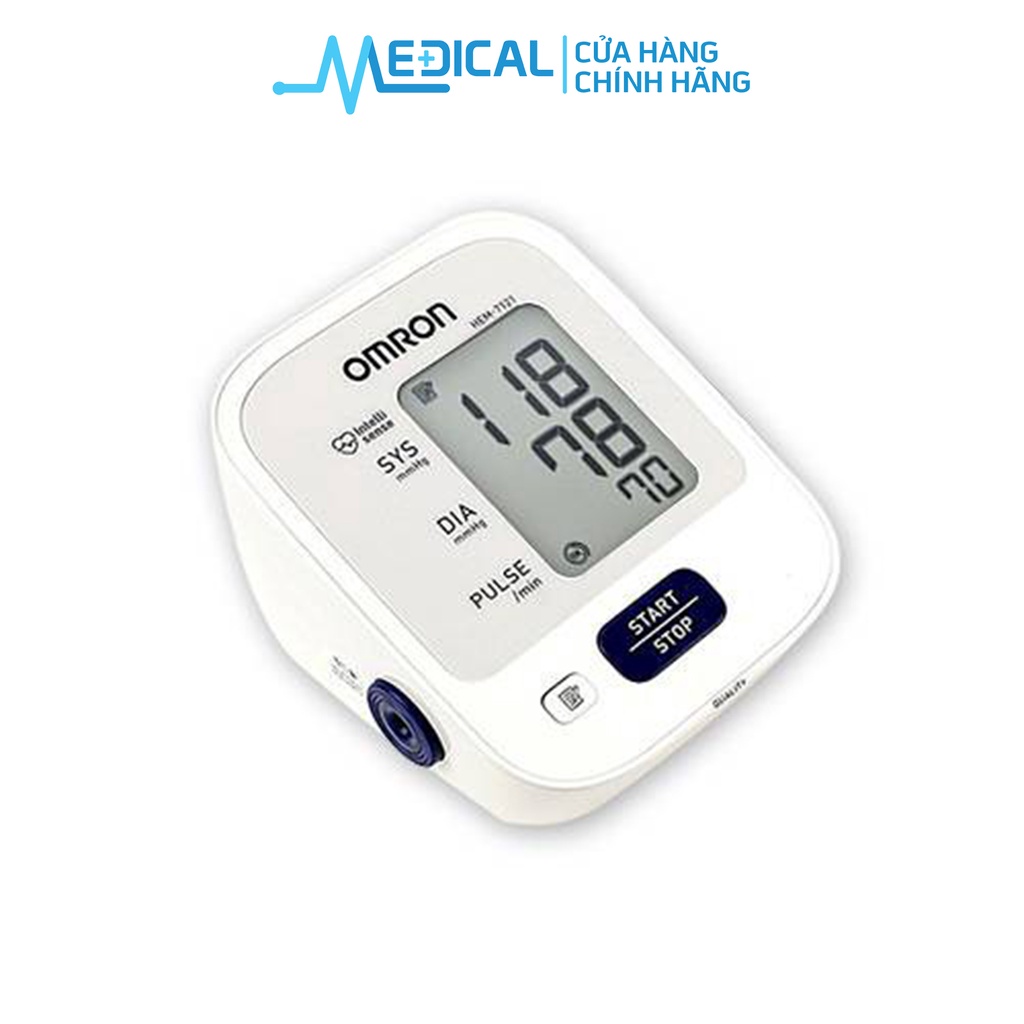 Máy đo huyết áp tự động OMRON Hem-7121 lưu kết quả 30 lần - MEDICAL