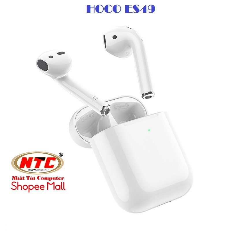 Tai nghe bluetooth TWS Hoco ME2 V5.1, Định vị, Đổi tên, pin 4H (Trắng) - Hãng phân phối