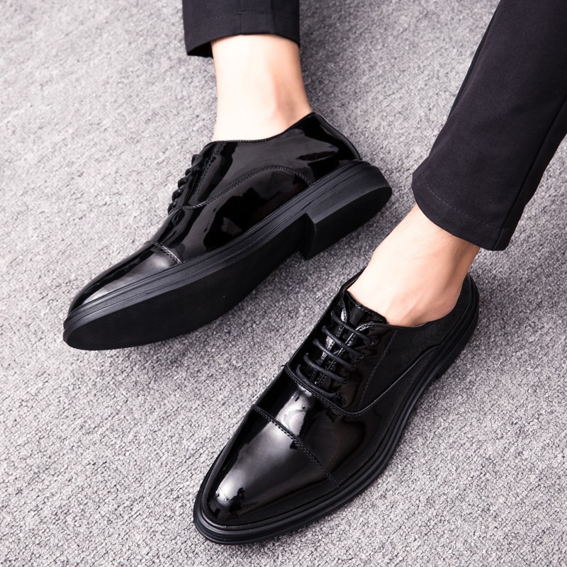 hapas Office style leather shoes for men