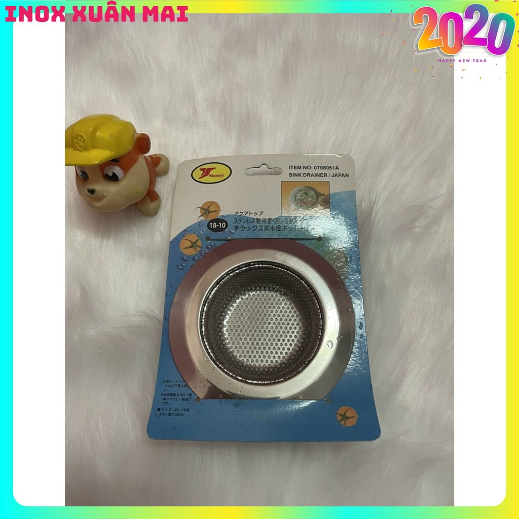 Lọc rác 9cm và 11cm dày - Inox Xuân Mai