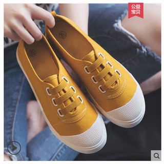 Giày vải nữ phiên bản Hàn Quốc