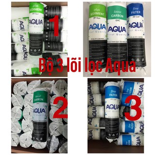 [Combo] Lõi lọc nước AQUA số 1, 2,3