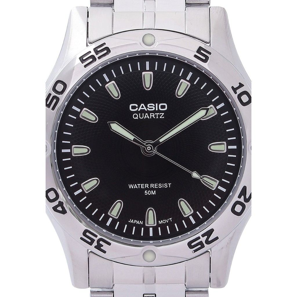 Đồng hồ nam Casio Standard thể thao, điện tử giá rẻ - Dây da, chống nước (MTP-1243D-1AVDF)