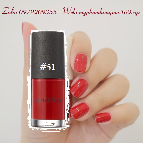 Sơn Móng Tay – Innisfree Real Color Nail - Màu số 51