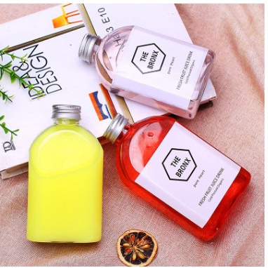 Chai thủy tinh nắp thiếc Dẹp vai vuông 100ml 250ml 350ml 500ml
