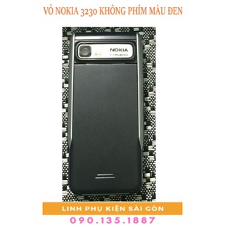 VỎ NOKIA 3230 KHÔNG PHÍM MÀU ĐEN
