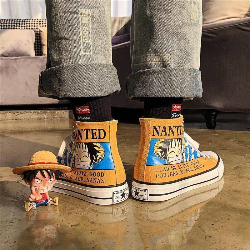 One Piece Trend Anime Breathable All-match giày nam | BigBuy360 - bigbuy360.vn