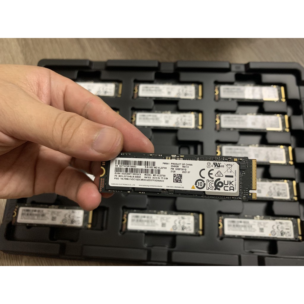 Ổ cứng SSD M2 PCIe NVMe Samsung PM9a1 2TB - Gen4 x4 bảo hành 36 tháng
