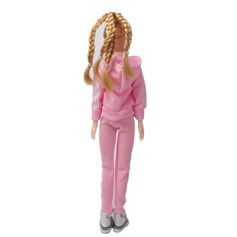 Bộ Quần Áo Thể Thao Thời Trang Giản Dị Dành Cho Búp Bê 29cm 1 / 6