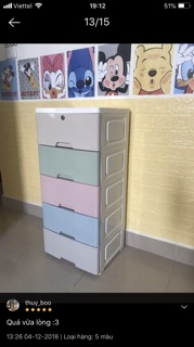 Tủ nhựa mini 5 tầng