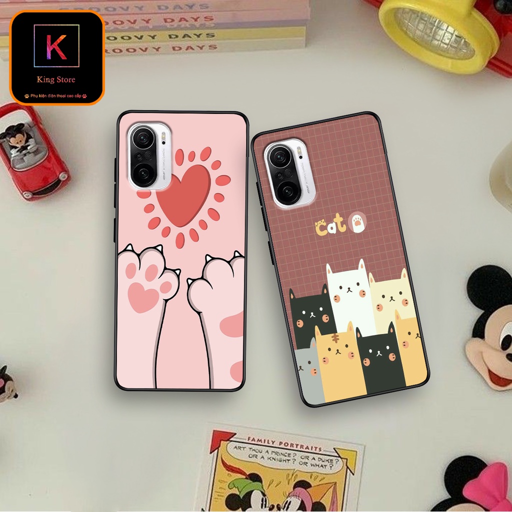Ốp lưng Xiaomi Redmi K40 - Redmi K40 Gaming - Mi 11X - Ốp in hình mèo con ngộ nghĩnh