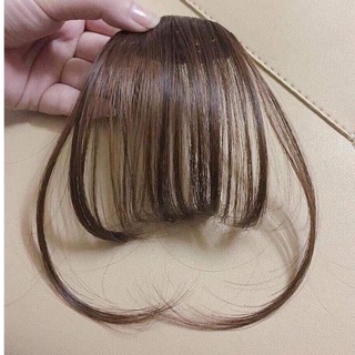 tóc mái thưa kèm hình chụp thật