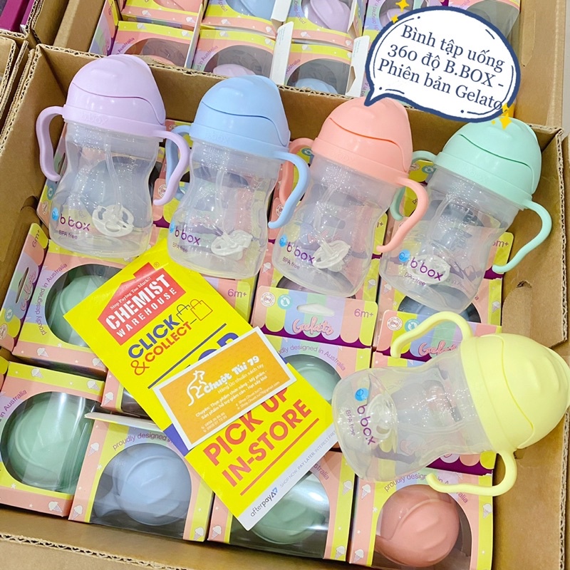 Bình tập uống cho bé Sippy Cup bbox