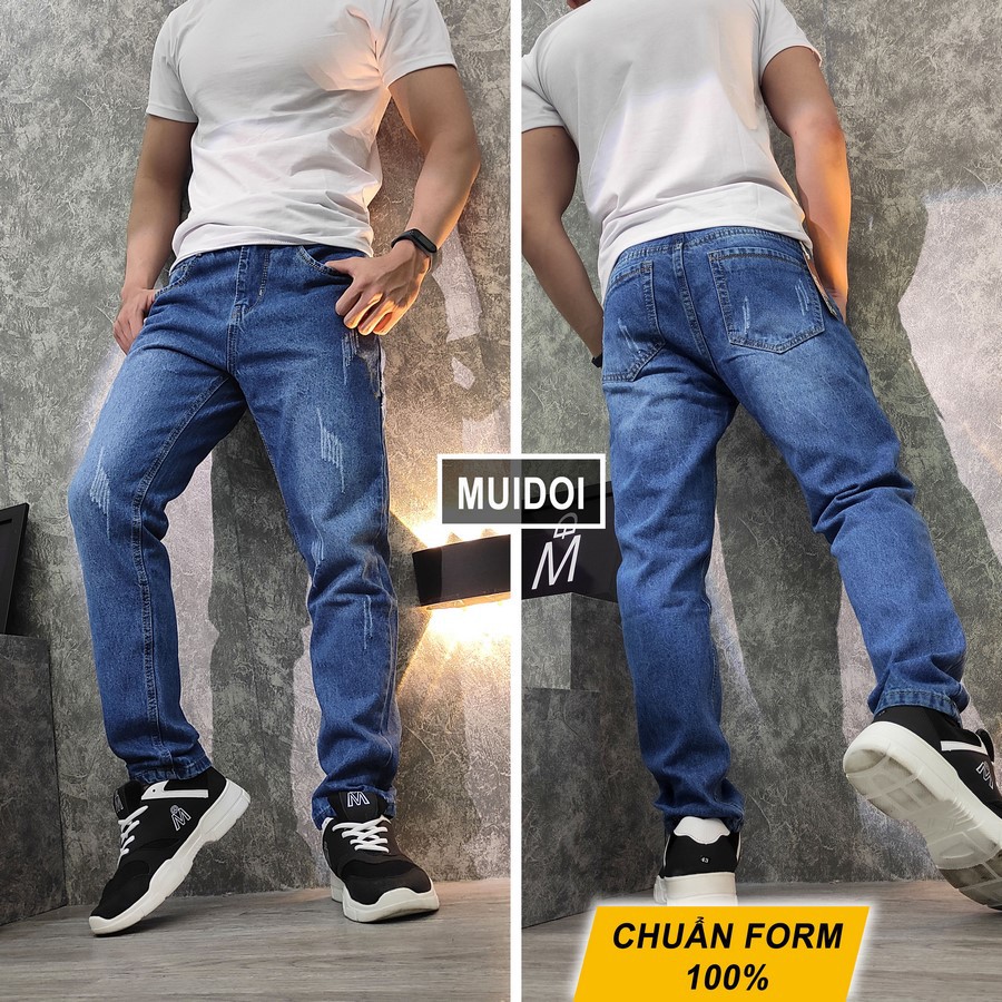 [Mã FAMALLT5 giảm 15% đơn 150K] Quần jean nam (xanh bạc) Q496 MĐ | BigBuy360 - bigbuy360.vn