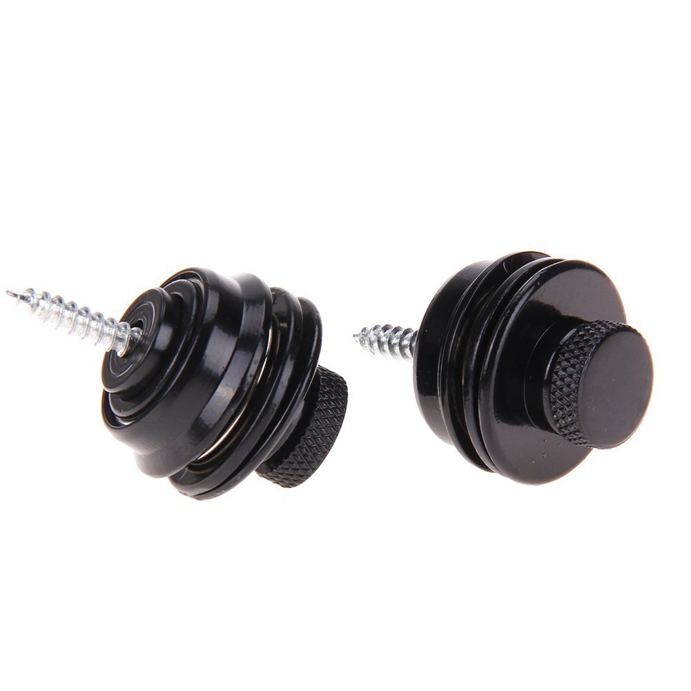 Set 2 phụ kiện nút khóa dây đeo chống trượt cho guitar đIện acoustic bass