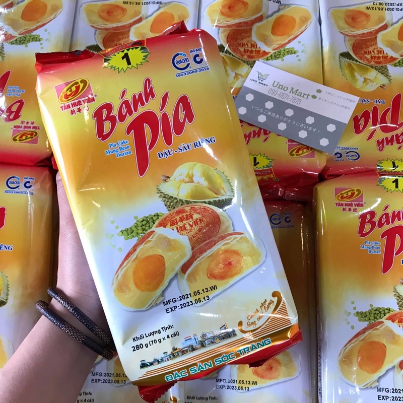 Bánh pía trứng 280g- 4 cái