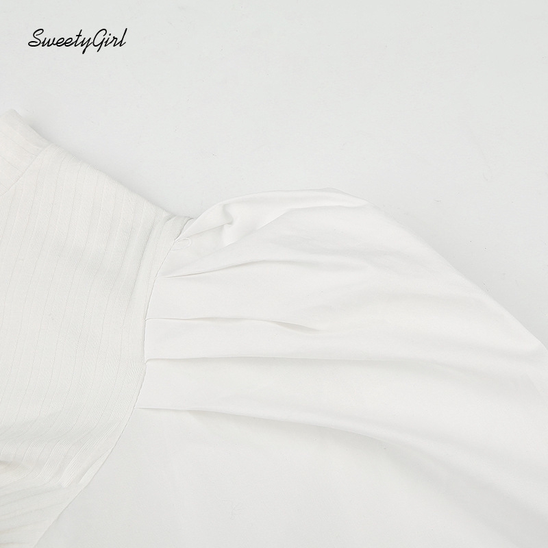 Áo Nữ Tay Dài Màu Trơn 2020 Thời Trang Vintage