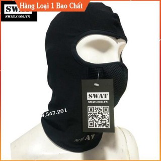 [Xem Là Thích]  Khăn trùm đầu SWAT X2 đội nón bảo hiểm