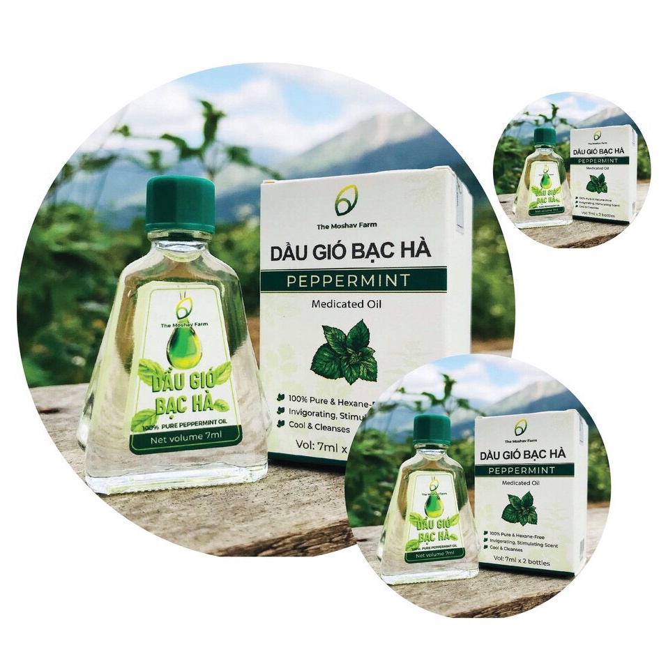 Dầu gió bạc hà The Moshav Farm