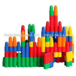 T23 - Túi Lego hình viên đạn đơn, đạn đôi, đạn ba cỡ lớn