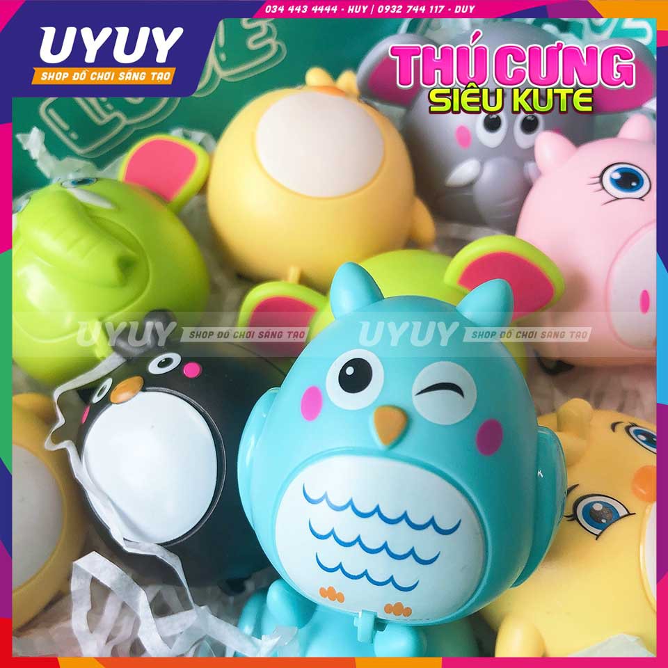 [Mã LIFETOYS1 giảm 30K đơn 99K] Đồ Chơi Thú Dây Cót Mini Dễ Thương Cho Bé