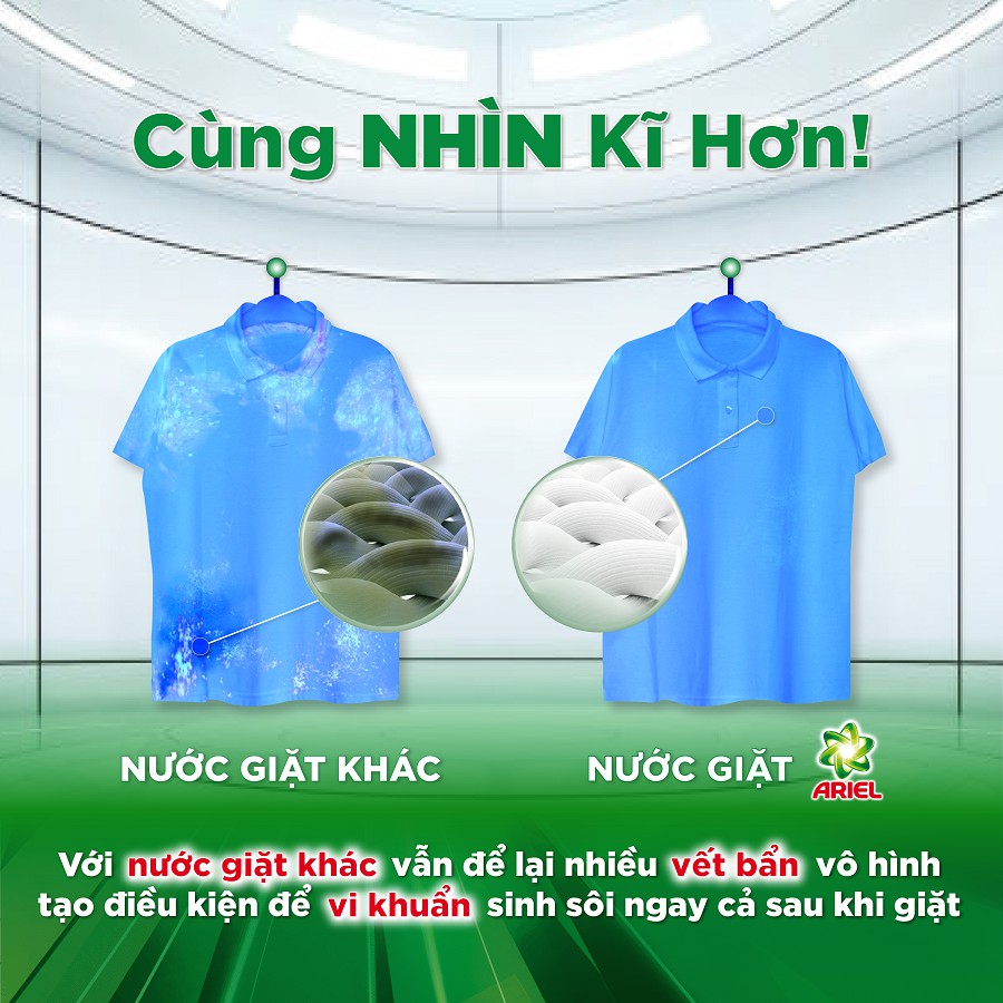 Ariel Matic nước giặt Túi 2.1KG/2KG/1.8KG